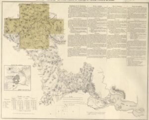 Mapa Antigo De Curitiba 1862