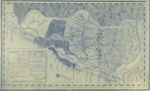 Mapa Antigo Do Rio Grande Do Sul 1780