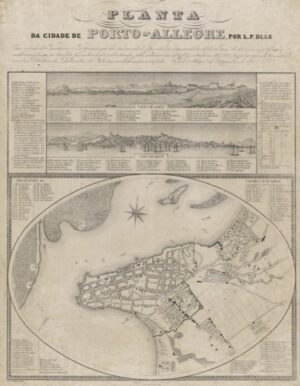 Mapa De Porto Alegre 1830
