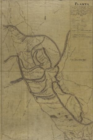 Mapa Antigo do Paraná e Mato Grosso 1870