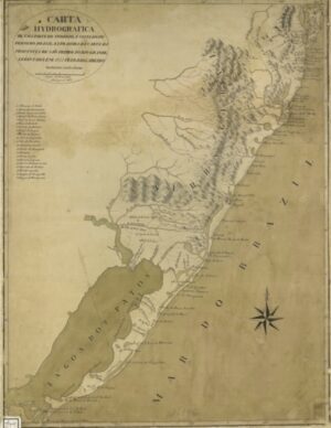 Mapa Antigo do Rio Grande do Sul 1778