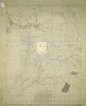 Mapa Antigo De São Paulo 1792