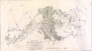 Mapa Antigo De Joinville a Província de PR 1866