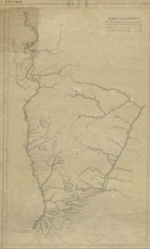 Mapa Antigo Do Paraná 1753