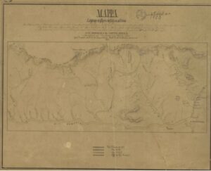 Mapa Antigo de Minas Gerais