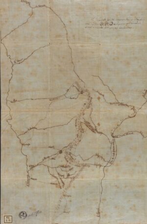 Mapa Antigo do Paraguai 1865