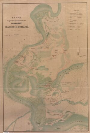 Mapa Antigo Do Paraguai