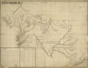 Mapa Antigo Do Mato Grosso 1782 a 1790
