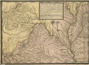 Mapa Antigo Do Mato Grosso 1777