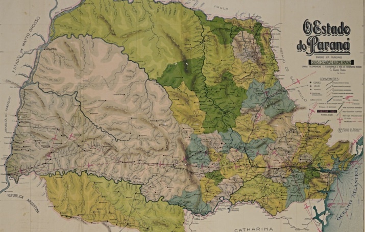 Mapas Antigos Do Paraná Mapas Antigos 7105